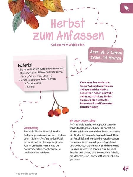 Produktbild: Das Kita-Jahreszeitenbuch: Kreativideen