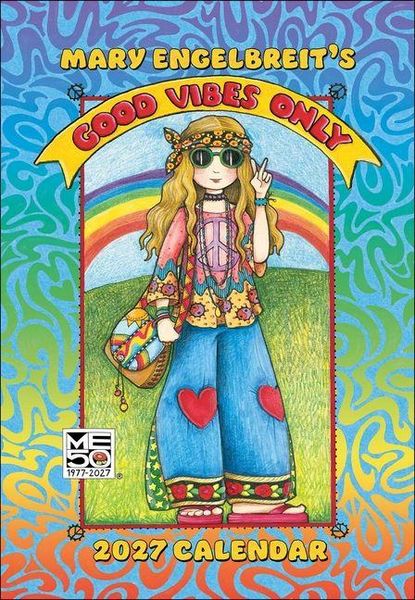 Produktbild: Mary Engelbreit's Good Vibes Only 2027 Monthly Pocket Planner Calendar