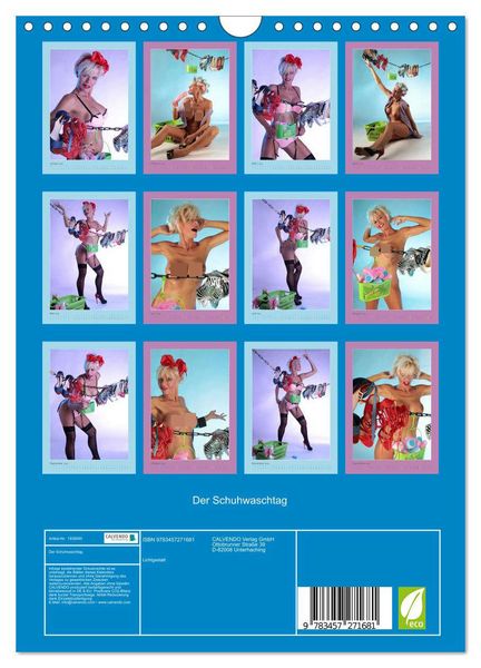 Produktbild: Der Schuhwaschtag (Wandkalender 2026 DIN A4 hoch), CALVENDO Monatskalender