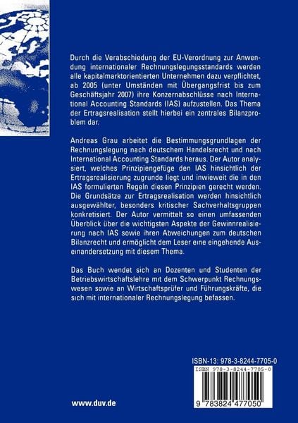 Produktbild: Gewinnrealisierung nach International Accounting Standards