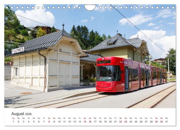 Produktbild: Trams und Stra&szlig;enbahnen (Wandkalender 2026 DIN A4 quer), CALVENDO Monatskalender