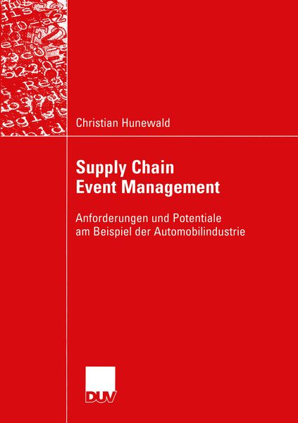 Produktbild: Supply Chain Event Management