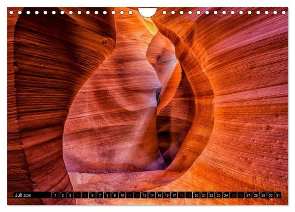 Produktbild: Landschafts Juwelen - Erlesene Landschaften der USA (Wandkalender 2026 DIN A4 quer), CALVENDO Monatskalender