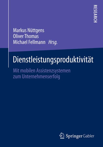 Produktbild: Dienstleistungsproduktivit&auml;t