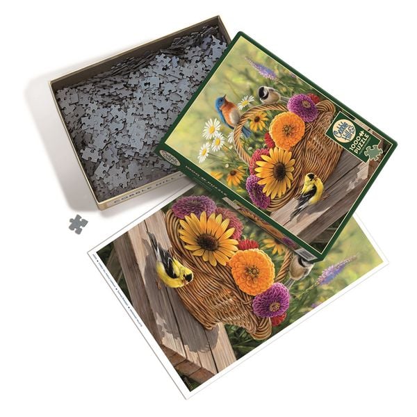 Produktbild: COBBLE HILL PUZZLES - Sommerstrauss 1000 Teile