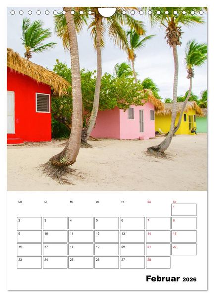Produktbild: Karibik pur - mit Charme und Zauber (Wandkalender 2026 DIN A4 hoch), CALVENDO Monatskalender