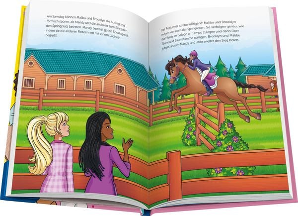 Produktbild: Barbie - Du kannst alles sein! Barbie als Turnierreiterin, Forscherin und Pilotin. Drei Geschichten zum Vorlesen