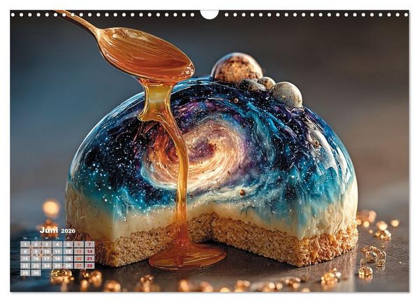 Produktbild: S&uuml;&szlig;e Verf&uuml;hrungen - Exquisite Desserts (Wandkalender 2026 DIN A3 quer), CALVENDO Monatskalender