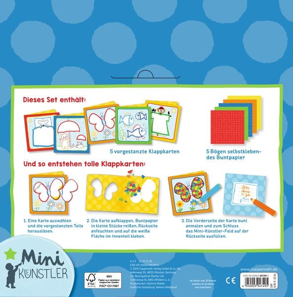 Produktbild: Mein erstes Bastelset: Schnipsel-Kunst (Mini-Künstler)