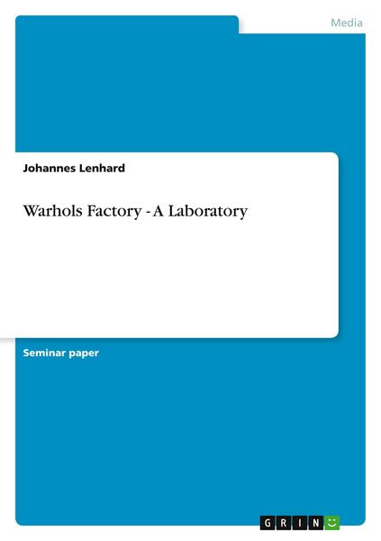 Produktbild: Warhols Factory - A Laboratory