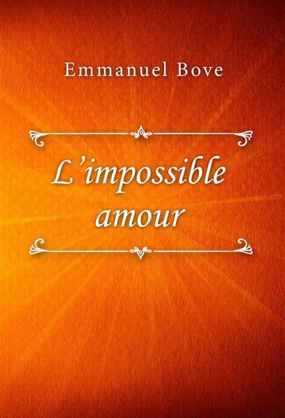 Produktbild: L'impossible amour