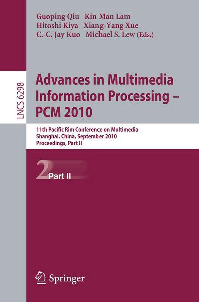 Produktbild: Advances in Multimedia Information Processing -- PCM 2010, Part II