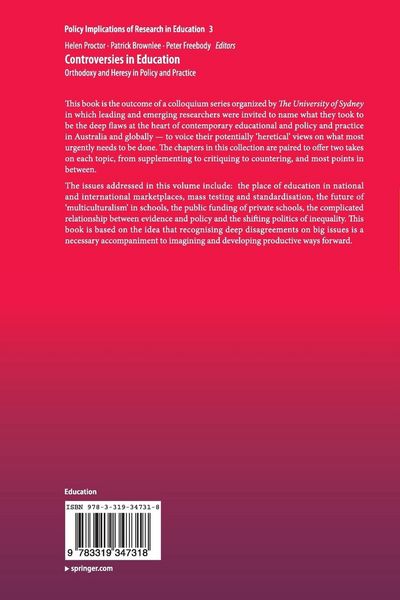 Produktbild: Controversies in Education