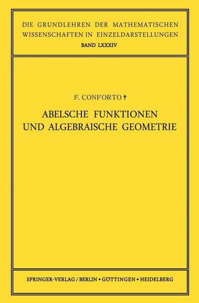 Produktbild: Abelsche Funktionen und Algebraische Geometrie
