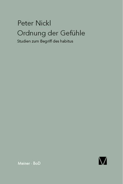 Produktbild: Ordnung der Gef&uuml;hle
