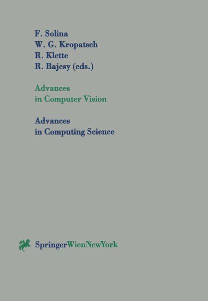 Produktbild: Advances in Computer Vision