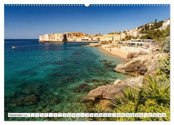 Produktbild: Kroatien - Dalmatien (Wandkalender 2026 DIN A2 quer), CALVENDO Monatskalender