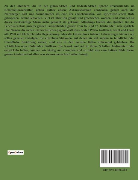 Produktbild: Hans Sachs und die Reformation