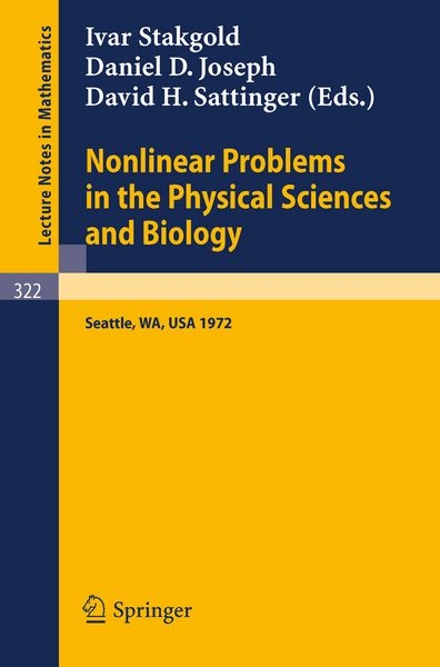 Produktbild: Nonlinear Problems in the Physical Sciences and Biology