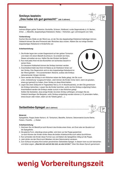 Produktbild: Kita aktiv Projektmappe Selbstbewusstsein st&auml;rken
