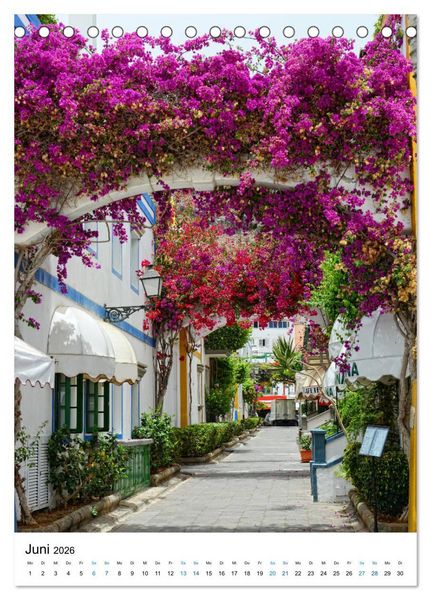 Produktbild: Gran Canaria - Urlaubsinsel f&uuml;r Sonnenanbeter (Tischkalender 2026 DIN A5 hoch), CALVENDO Monatskalender