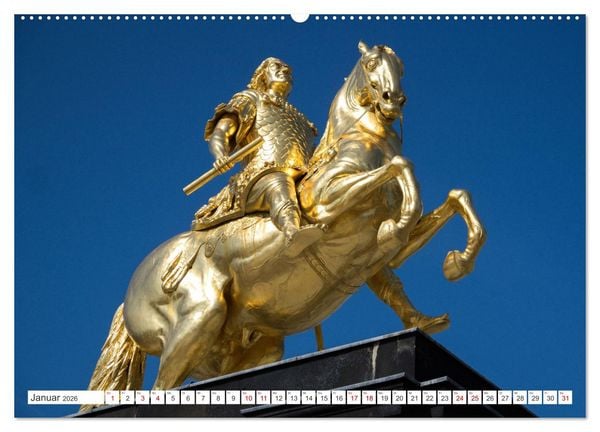 Produktbild: Dresden und Elbsandsteingebirge (hochwertiger Premium Wandkalender 2026 DIN A2 quer), Kunstdruck in Hochglanz