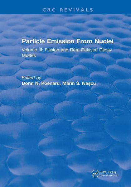 Produktbild: Particle Emission From Nuclei