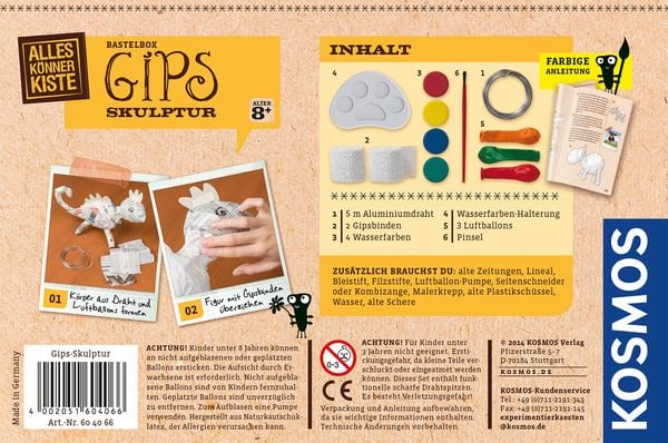 Produktbild: Gips-Skulptur