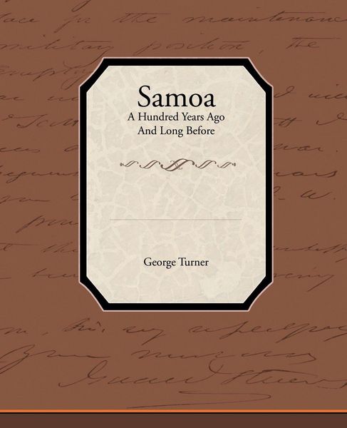 Produktbild: Samoa a Hundred Years Ago and Long Before