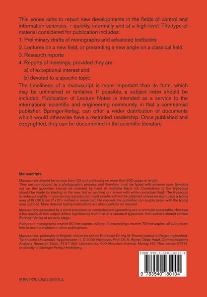Produktbild: Stochastic Differential Systems