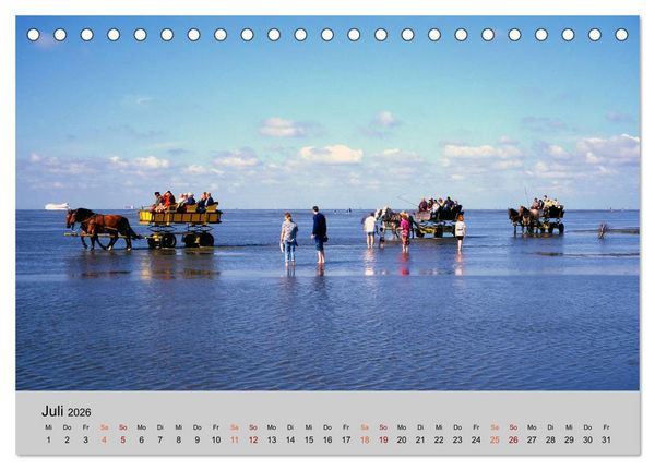 Produktbild: UNESCO Welterbest&auml;tten in Deutschland (Tischkalender 2026 DIN A5 quer), CALVENDO Monatskalender