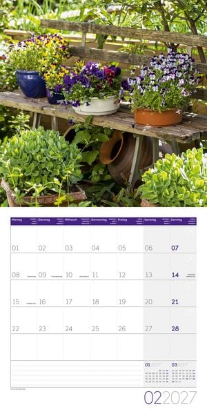 Produktbild: In meinem Garten Kalender 2027 - 30x30 - Art12