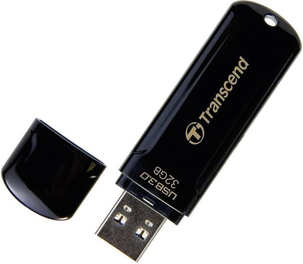 Produktbild: Transcend JetFlash&reg; 700 USB-Stick 32 GB Schwarz TS32GJF700 USB-A (USB 3.2 Gen 1)