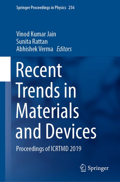 Produktbild: Recent Trends in Materials and Devices