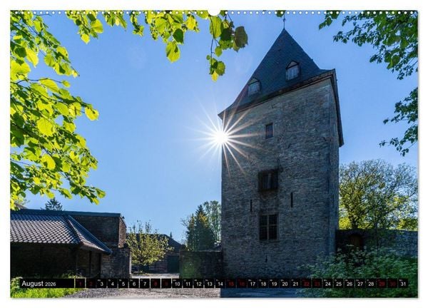Produktbild: Wundersch&ouml;nes Wuppertal - Bezaubernde Orte in und am Rande der Stadt (hochwertiger Premium Wandkalender 2026 DIN A2 quer), Kunstdruck in Hochglanz