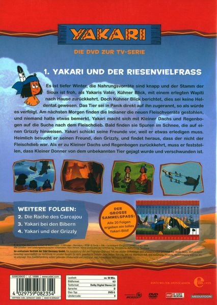 Produktbild: Yakari - Folge 13: Yakari und der Riesenvielfra&szlig;