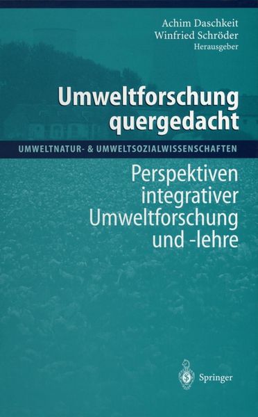 Produktbild: Umweltforschung quergedacht