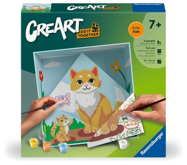 Produktbild: CreArt Do it together - Katze