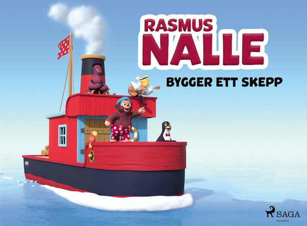 Produktbild: Rasmus Nalle bygger ett skepp
