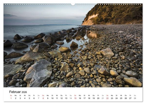 Produktbild: K&uuml;sten - Kunst der Meere (Wandkalender 2026 DIN A2 quer), CALVENDO Monatskalender