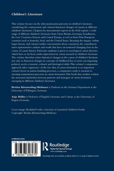 Produktbild: Canon Constitution and Canon Change in Children's Literature
