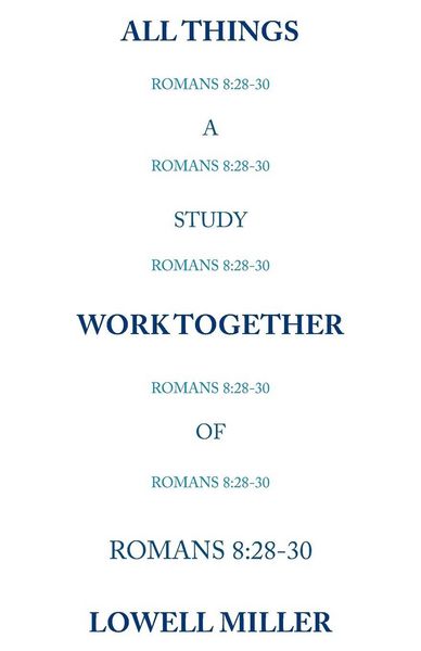 Produktbild: All Things Romans 8