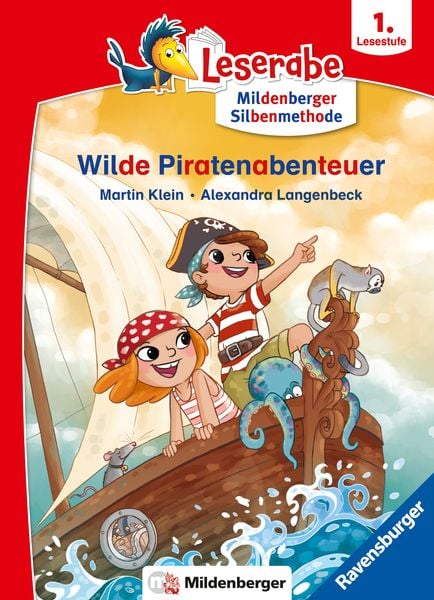Produktbild: Leserabe mit Mildenberger Silbenmethode - Wilde Piratenabenteuer