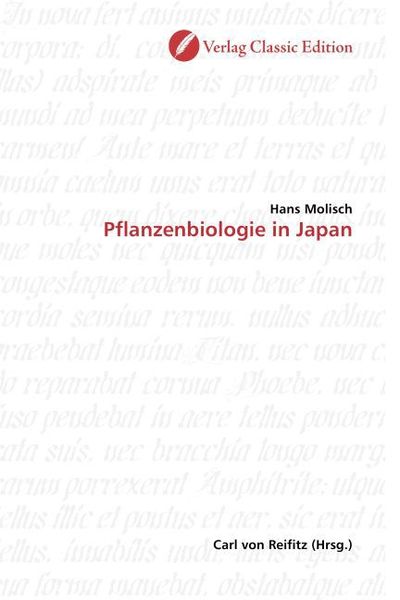 Produktbild: Molisch, H: Pflanzenbiologie in Japan