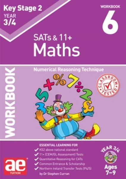 Produktbild: KS2 Maths Year 3/4 Workbook 6