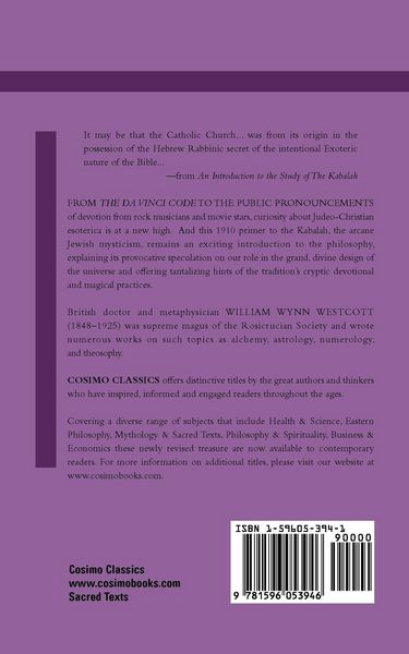 Produktbild: An Introduction to the Study of the Kabalah