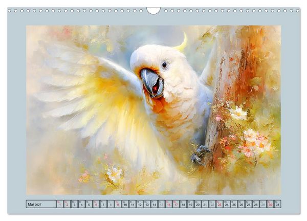 Produktbild: Kakadus. Papageien an Australiens K&uuml;ste (Wandkalender 2027 DIN A3 quer), CALVENDO Monatskalender