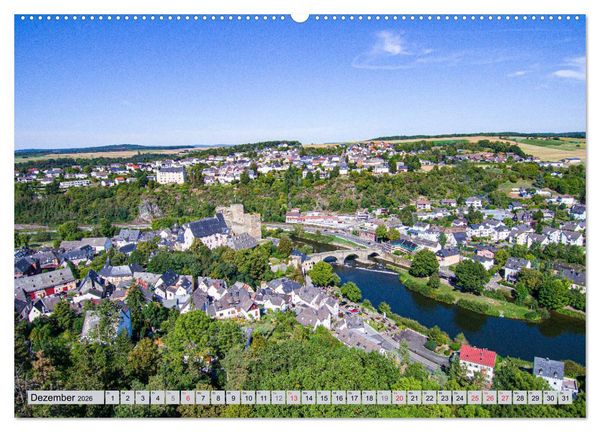 Produktbild: Ausblicke - Mittelhessen von Oben (Wandkalender 2026 DIN A2 quer), CALVENDO Monatskalender