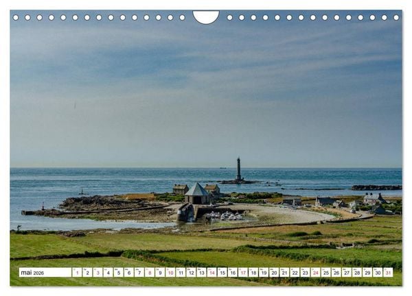 Produktbild: Normandie, la c&ocirc;te nord Cotentin (Calendrier mural 2026 DIN A4 vertical), CALVENDO calendrier mensuel