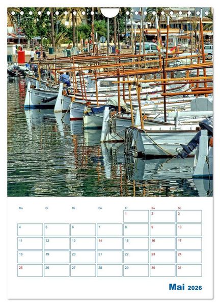 Produktbild: S&oacute;ller auf Mallorca &ndash; Terminplaner (Wandkalender 2026 DIN A4 hoch), CALVENDO Monatskalender